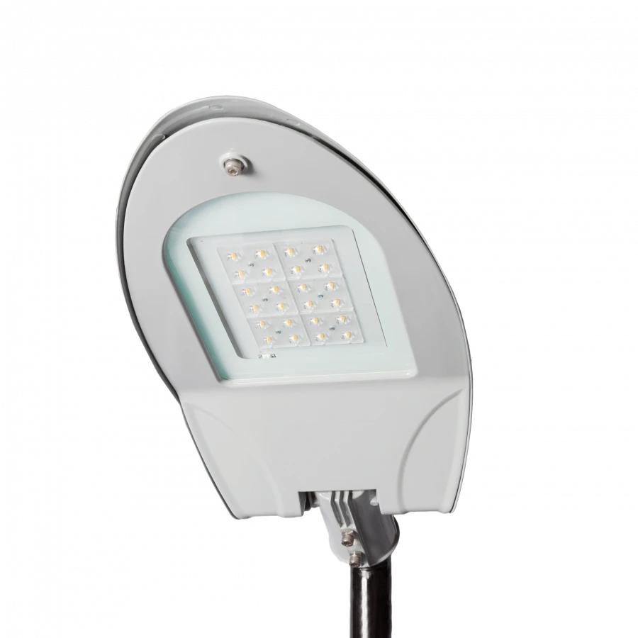 Street lamp with LED light sources PR-DKU-53-073-173-120-581-140