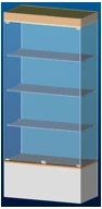Wall cabinet (on crabs) 900 x 450 x h 2000