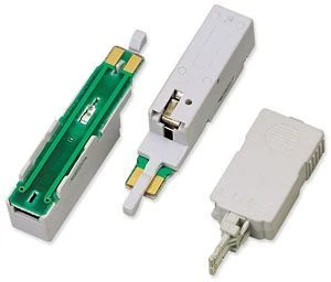 Cross-protection module for plinths LSA-Profil "Krone"
