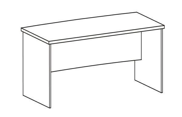 Wooden desk for educational institutions Model C 06