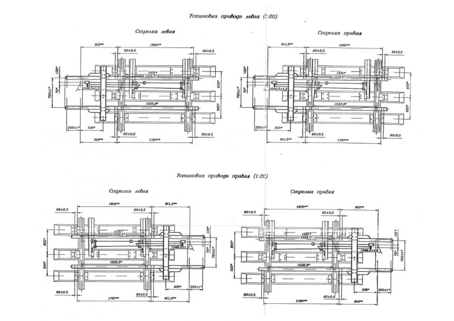 ELECTRROTRIC DIRECTOR GARNITURE FOR R65 MARK 1/11 STREET ON REINforced Concrete Base (Project 16762-00-00)