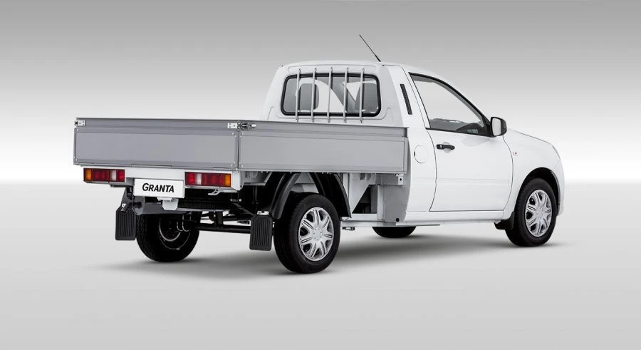 Vehicle VIS LADA GRANTA pick-up truck, type 2349, modification 234900 (flatbed platform with rigid superstructure)