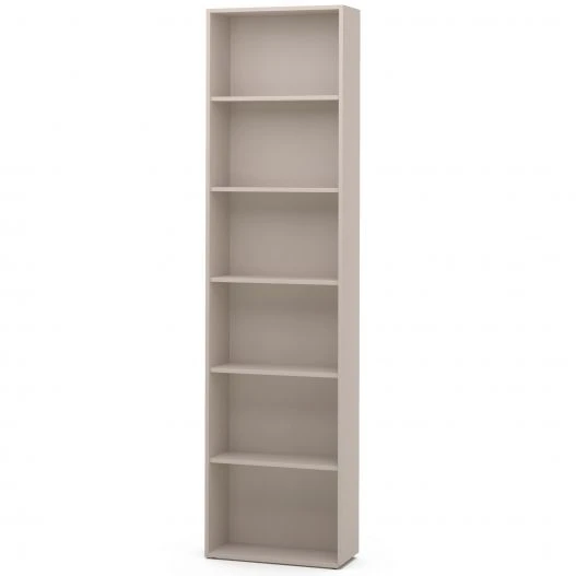 "SOHO" G7C-03.DS, Left end shelf unit 608 (beige) from the "SOHO" modular furniture set