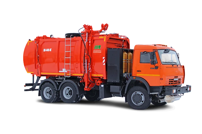 Garbage truck KO-440-8G, type 65115-MUS, modifications KO-440-8G, base chassis: KAMAZ-65115-37, environmental class 5