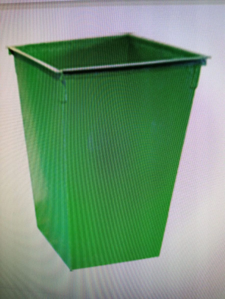 Metal container 0,75 m3 for waste collection