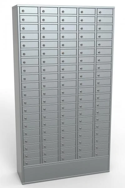 ASH-100 subscriber cabinet for 100 cells with closed doors