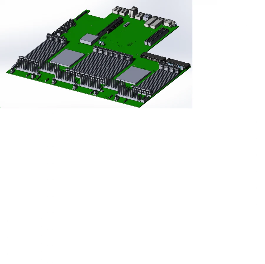 Two-processor server motherboard on Elbrus-16C processors (NIKA.469535.088)