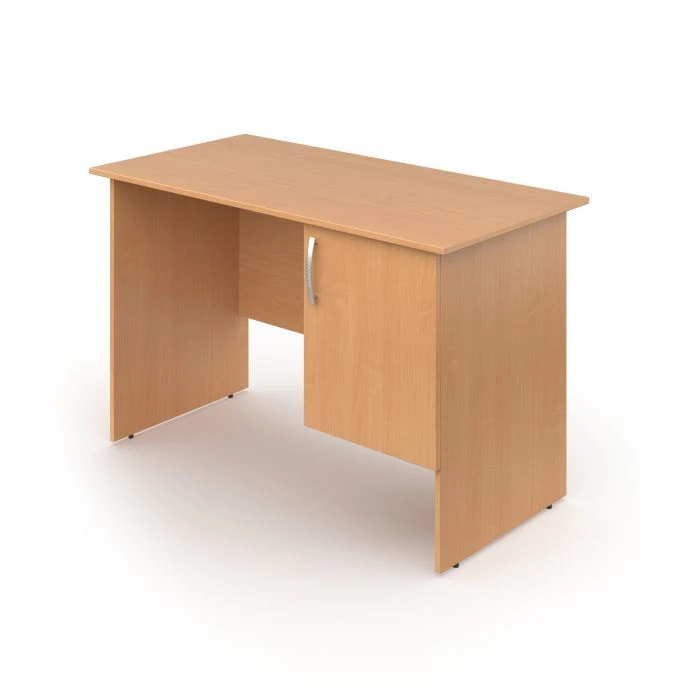 Teacher's desk with hanging cabinet