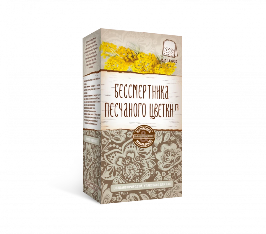 Immortelle sandy flowers P (filter packs)