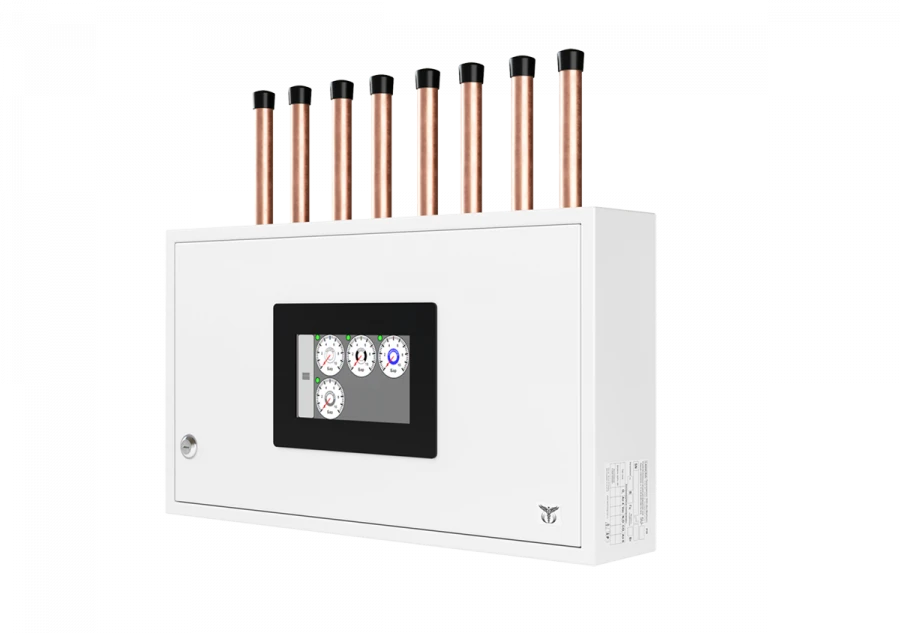 Shut-off control device for medical gases CADUCEUS SU-4L