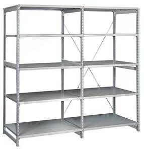 Metal office shelving units