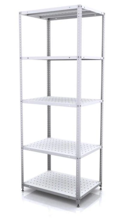 Lightweight 5-shelf warehouse rack STKO-5G1 1030x300x1850