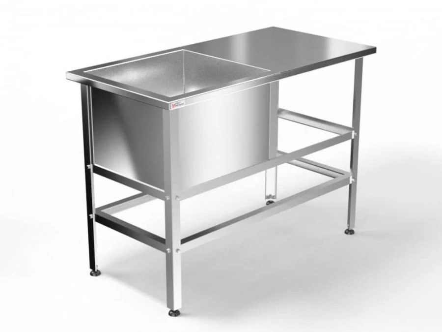 Washing bath with working surface, series VMRB-2 model VMRB-2.