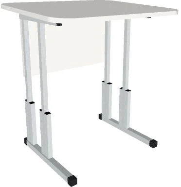 Pupil's table without adjustment