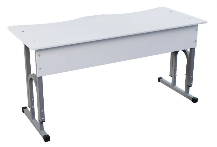 Archimedes tr 2-seater adjustable table with ergonomic table top, article no. 95705-001
