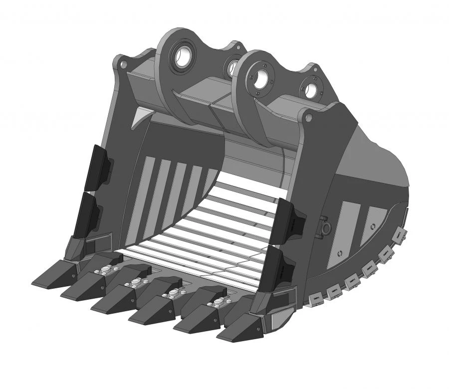 Heavy duty rock bucket RD-350.43(34).KMH1