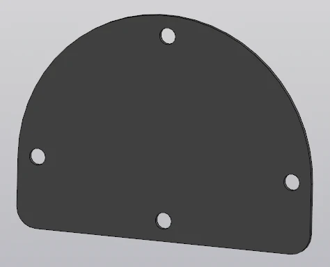 M03-C5-20-030769 - A - Rotor frame cover
