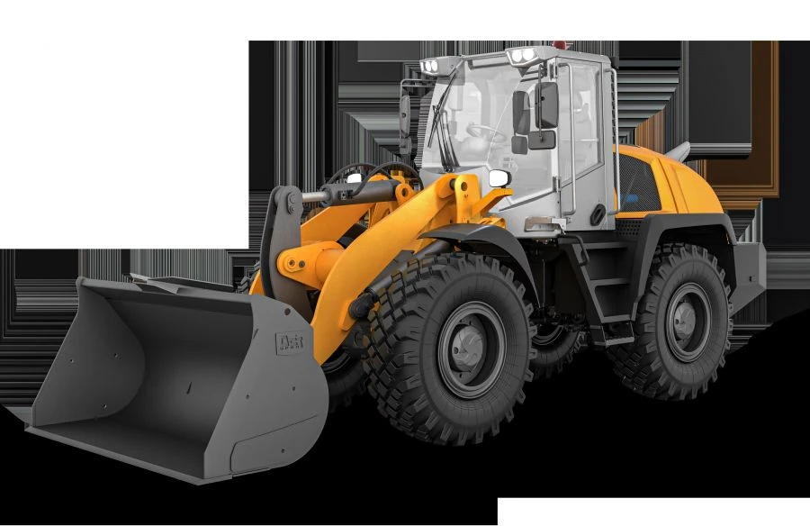 Front loader single-bucket wheel type front loader model L440-I