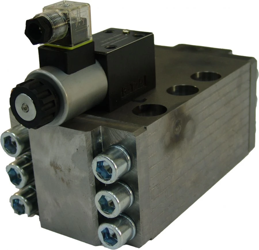Electrically controlled hydraulic shut-off valve GZD-32/200 (hydraulic lock)
