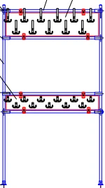 Metal coat rack / wardrobe