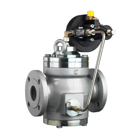 Pilot-acting (combined) gas pressure regulator of Aperval series