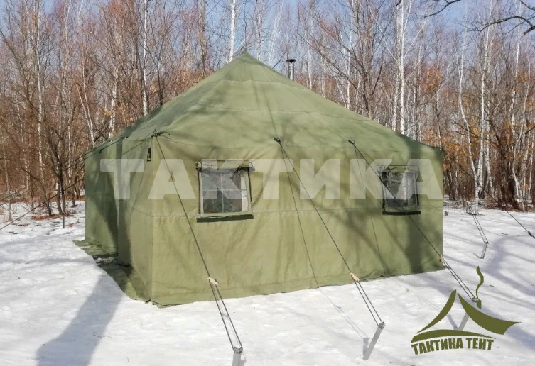 Pitched in Winter Conditions
