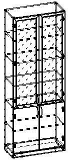 Document cabinet TV-ASHD-2.25.01