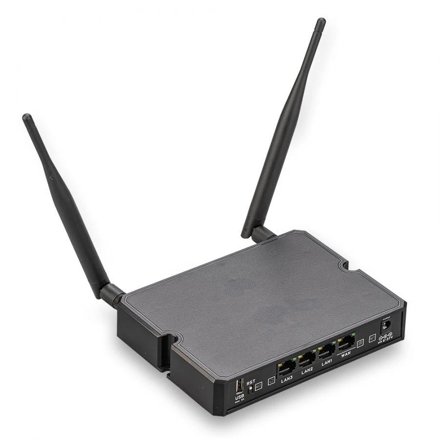 Router with two built-in 4G modems LTE Cat.4, Kroks Rt-Cse DM m4 U
