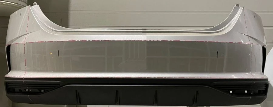 Rear bumper for vehicle type HCR 86600-H55* (where * is a five-digit numeric equipment code)