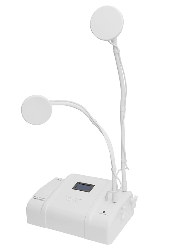 Apparatus for UHF-therapy with step-by-step power regulation UHF-60-"Med TeCo" according to TU 9444-002-56812193-2002.