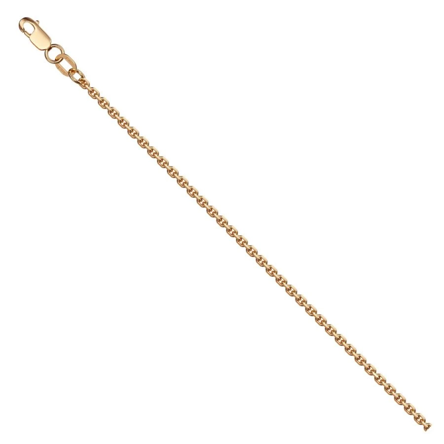 Hand jewellery in 585 gold Bracelet Cobra green NB17-034 0.5MM 19SM 1.83G