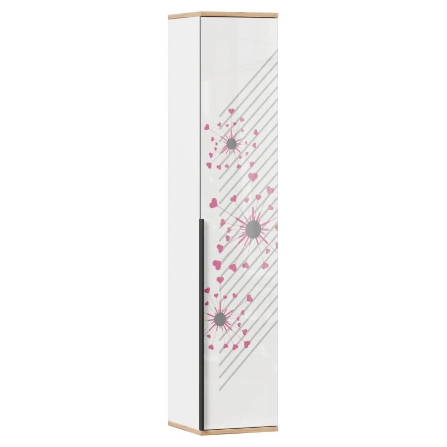 Urban LD.528040.000 Single-leaf cupboard (White/Pink )