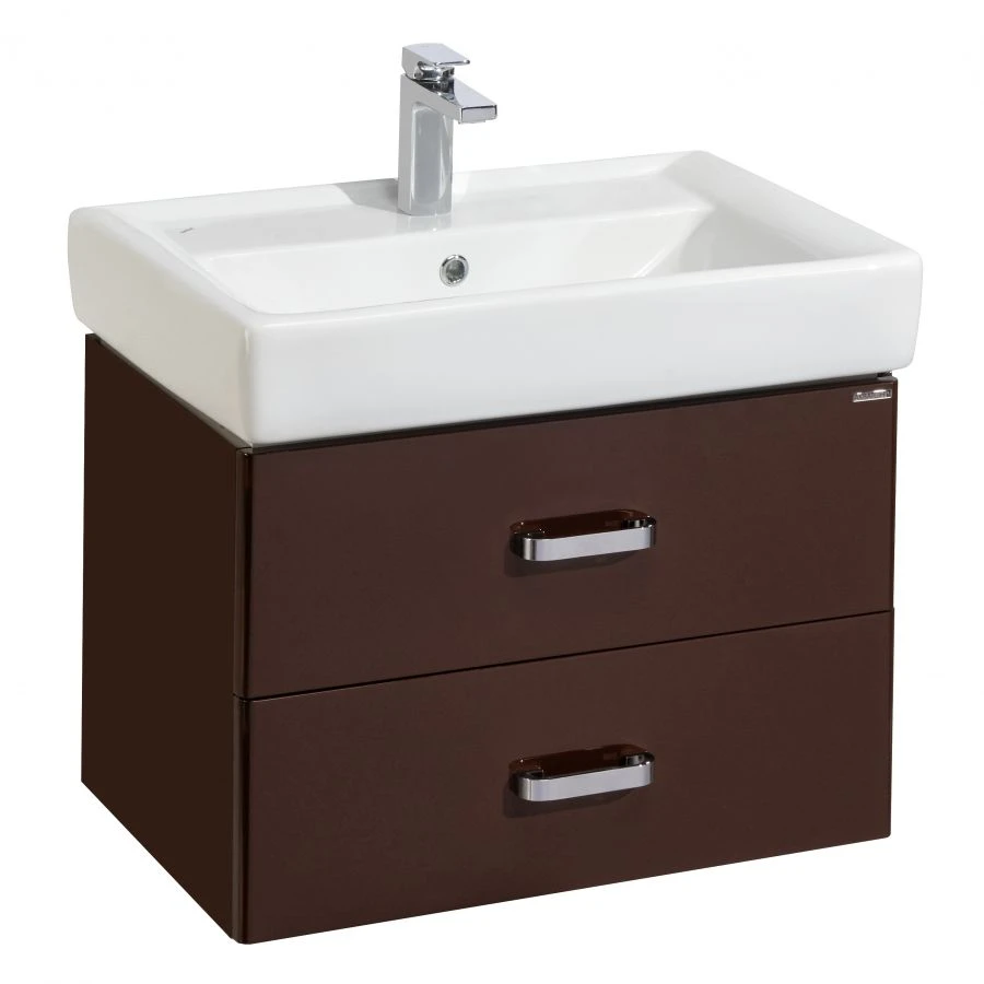 Bathroom sink cabinet Aquaton Amerina 70 dark brown 1A137601AM4301.A137.6.01A.M43.0