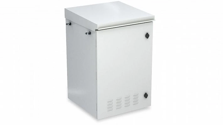 Hinged climatic telecommunication cabinet SHKT-NV-2-18U