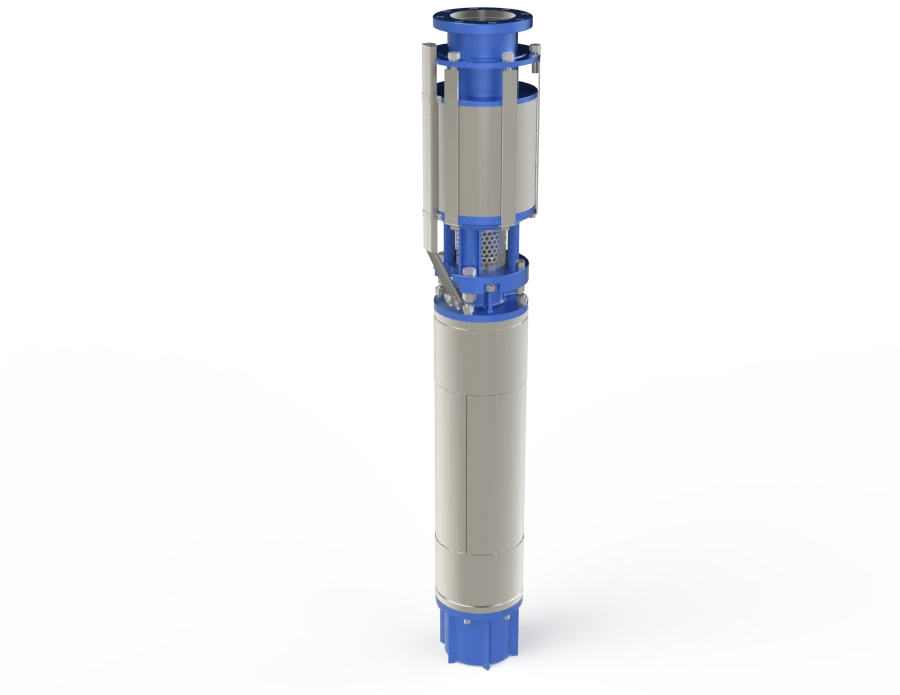 Electric centrifugal well pumping unit CRS10-120/1 nro