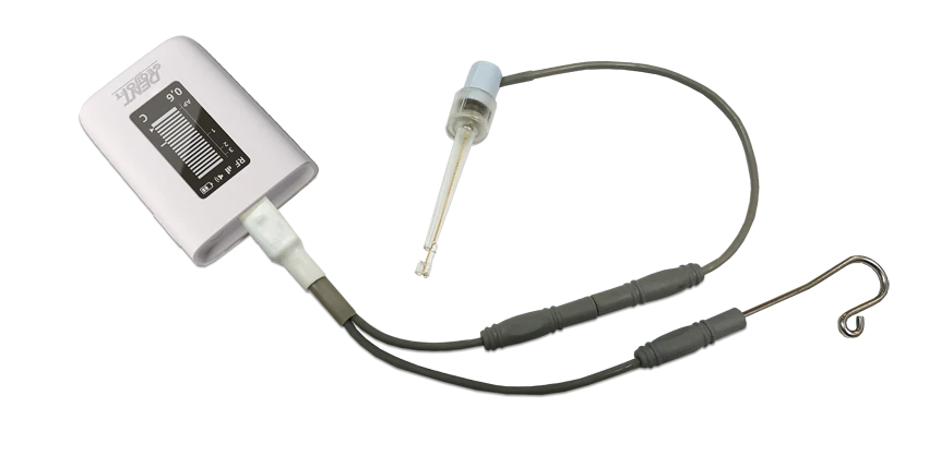 Apparatus for localisation of apical narrowing of tooth root canal according to TU9452-005-56755207-2016. Estus Apex" version