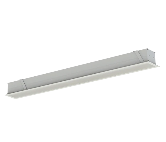 Recessed fluorescent luminaires for emergency lighting: LVO02-28 Line
