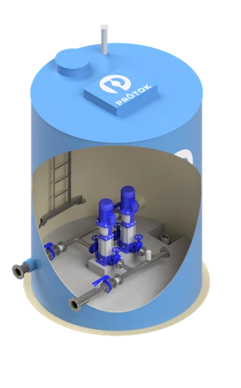 PROTOK pressure booster pumping stations