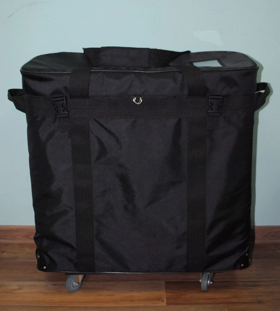 Frameless bag for NCR 5 cassettes with 4 wheels