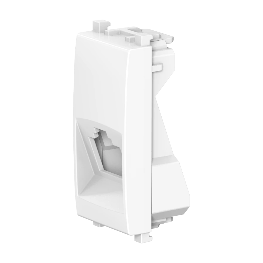 CADUCEUS ALING Experience Adapter for Keystone RJ12/RJ45, 1M, white, art. no. 74201.9. 74201.0