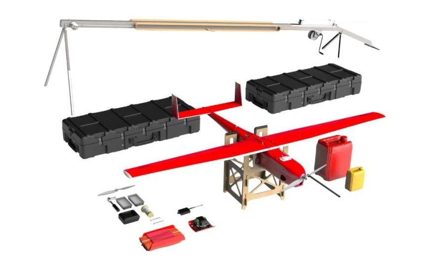 Unmanned aerial system Geoscan 701