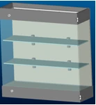Display case 770 x 350 x h 800