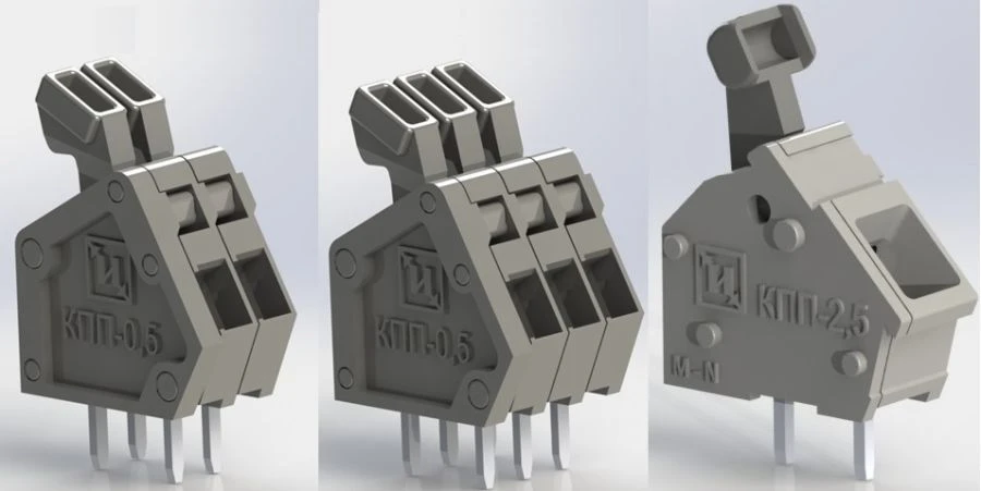 Spring terminals of types KPP-0,5, KPP-2,5 SCNK.434410.052??