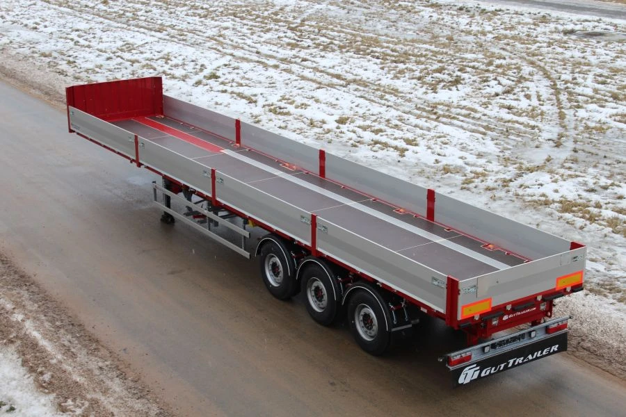 Semi-trailer flatbed three-axle, modification FSA-453B