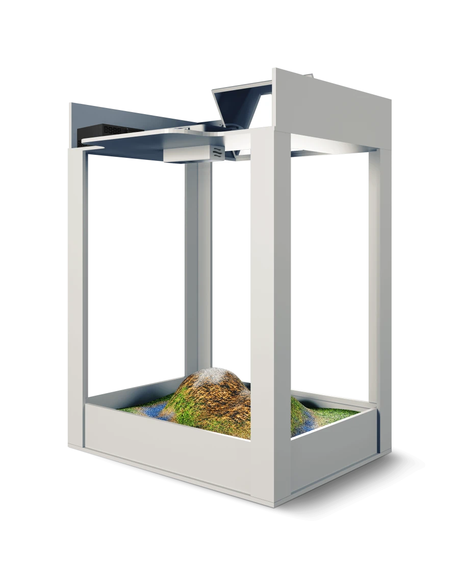 Interactive sandbox-table "House"