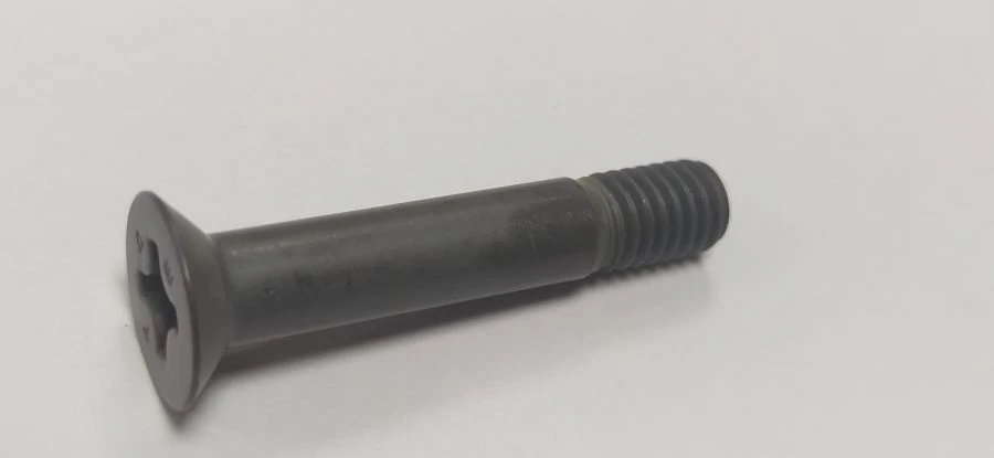 Bolts with countersunk head 90° with tolerance field of rod diameter f9 of titanium alloy OST 1 10571-72