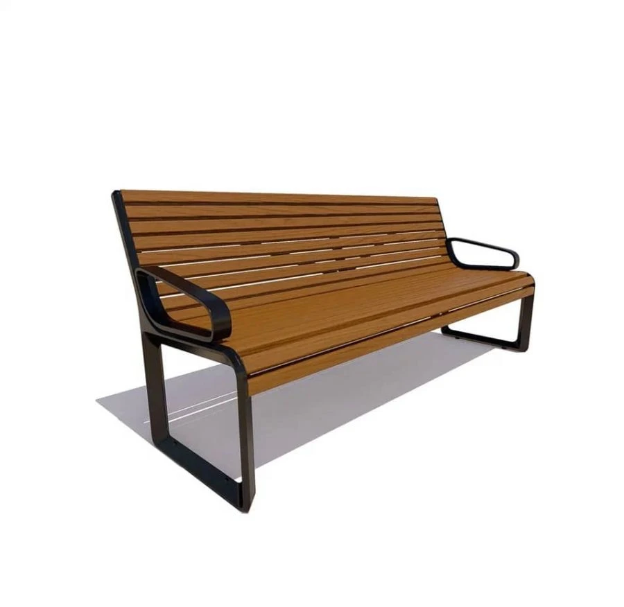 Bench "Milan" with armrests article 76073