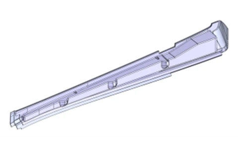 Left-hand pillar trim assembly 5299230-5302512-50