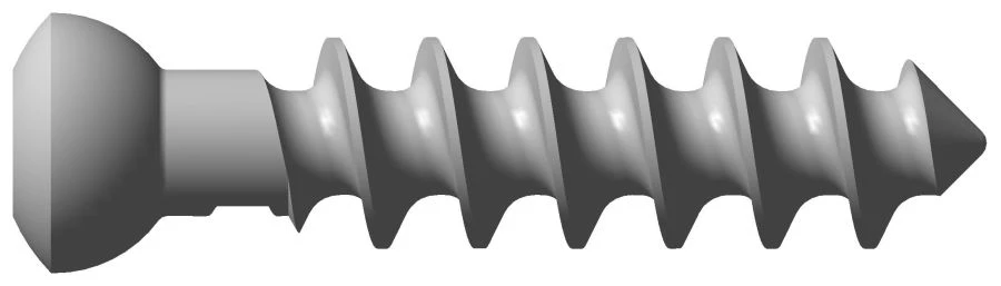 Sponge screw 6,5 mm diameter with full length thread (length 20...120 mm)
