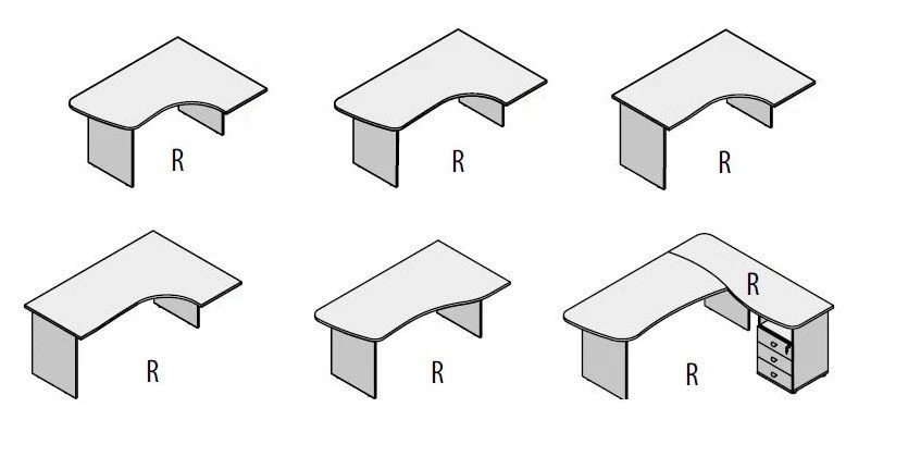 Ergonomic table. Gamma" furniture set